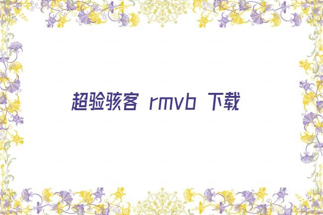 超验骇客 rmvb 下载剧照